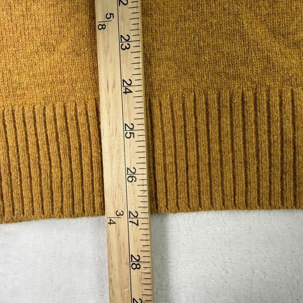 Banana Republic Sweater Mens XL‎ Burnt Orange Pullover Italian Wool Blend SOFT